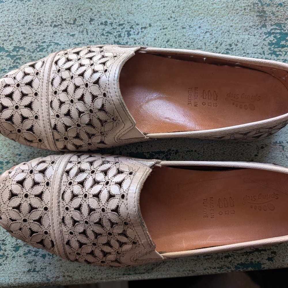 Spring step flower flow style 8.5 beige